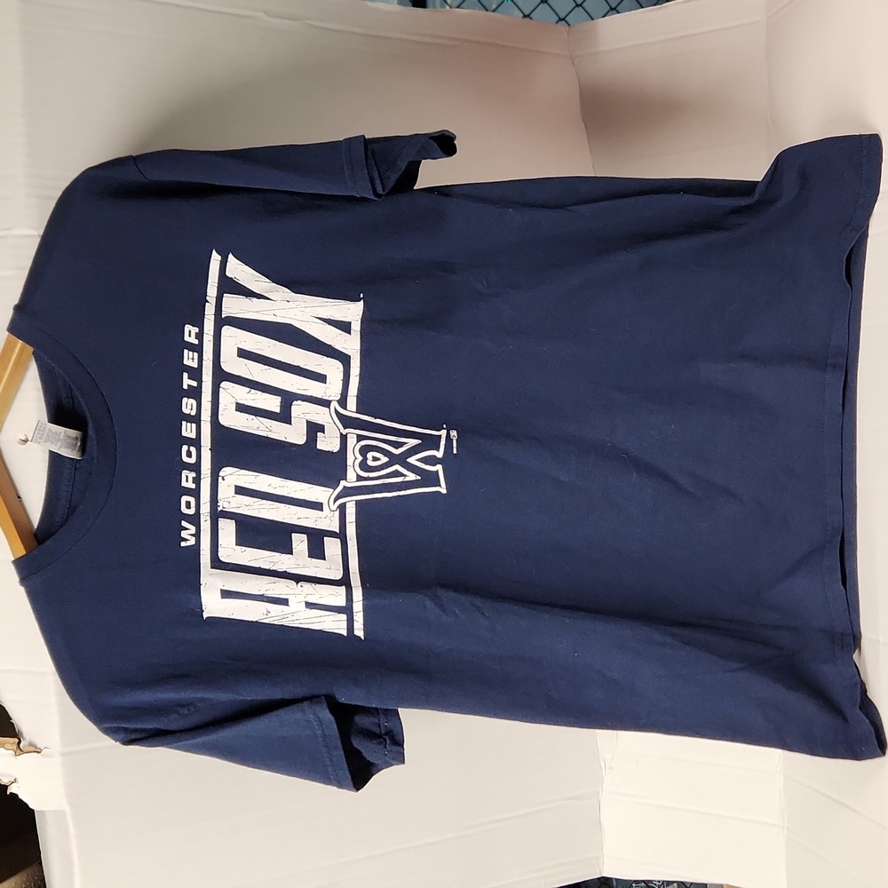Gildan Worcester Redsox Men's sz L tshirt 100% cotton
